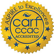 Aspire to Excellence - CARF CCAC Accredited